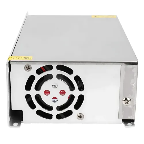 Блок живлення адаптер 12 V 50 A METAL, імпульсний інвертор живлення 600 W з вентилятором, трансформатор LED-стрічки - фото 6