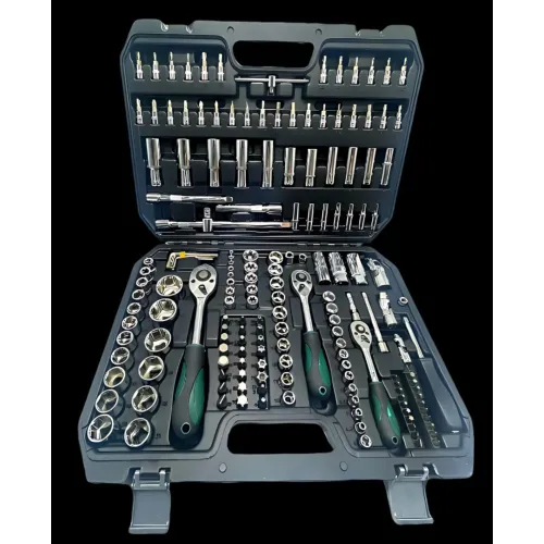 Набір інструментів 172 предмети, інструменти для автомобіля piece sleeve set AND ES-172 у пластиковому кейсі - фото 2