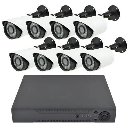 Набір відеоспостереження DVR KIT 945, реєстратор + 8 камер, Gibrid, комплект вуличного/внутрішнього відеоспостереження - фото 2