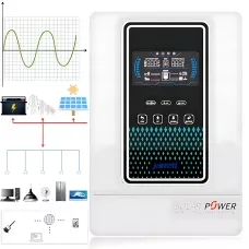 Гібридний інвертор Jarrett JAB-6.5KW, 48V, 150 A, 6500 Вт, 1 фаза, резервне живлення, ДБЖ, UPS