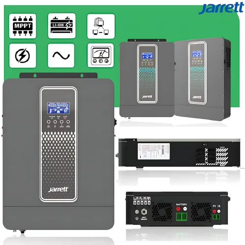 Гібридний інвертор Jarrett JARP-3.2KVA чиста синусоїда, 3000 W, 24 V, 1 фаза, 110 A, 6400 VA - фото 2
