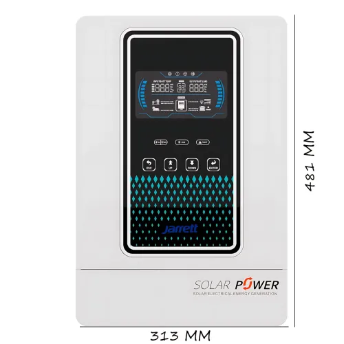 Гібридний інвертор Jarrett JAXM-4.5KW, 4500W, 24 V, 1 фаза, 140A, 9000VA, чиста синусоїда - фото 12