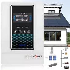 Гібридний інвертор Jarrett JAXM-4.5KW, 4500W, 24 V, 1 фаза, 140A, 9000VA, чиста синусоїда