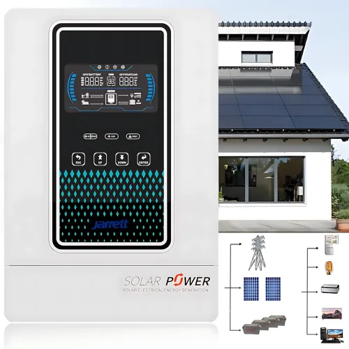 Гібридний інвертор Jarrett JAXM-4.5KW, 4500W, 24 V, 1 фаза, 140A, 9000VA, чиста синусоїда