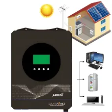 Інвертор гібридний Jarrett SVM 6.2 KVA, 6500W, 48 V, 1 фаза, 120 А, 12,4 kVA, чиста синусоїда