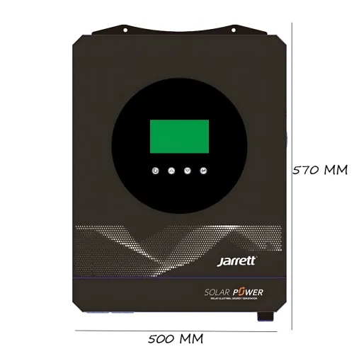 Інвертор гібридний Jarrett SVM 6.2 KVA, 6500W, 48 V, 1 фаза, 120 А, 12,4 kVA, чиста синусоїда - фото 14