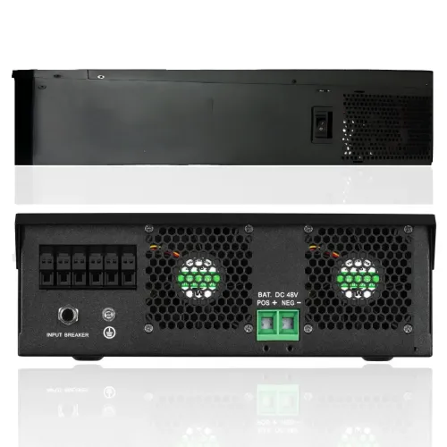 Інвертор гібридний Jarrett SVM 6.2 KVA, 6500W, 48 V, 1 фаза, 120 А, 12,4 kVA, чиста синусоїда - фото 6