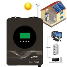 Інвертор гібридний Jarrett SVM 6.2 KVA, 6500W, 48 V, 1 фаза, 120 А, 12,4 kVA, чиста синусоїда