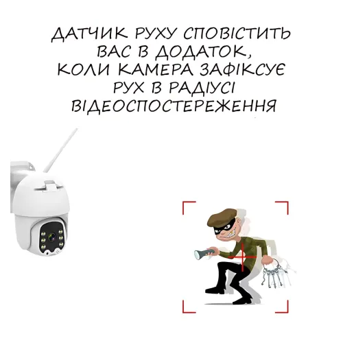 Вулична 4G-камера відеоспостереження TP4 3MP з SIM-карткою, PTZ, сонячною батареєю, двостороннім аудіо, ІЧ-діоди - фото 8