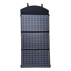 Складана Сонячна Панель 100W з трьома секціями, портативна сонячна панель із монокристалічною батареєю
