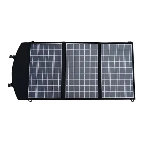Складана Сонячна Панель 100W з трьома секціями, портативна сонячна панель із монокристалічною батареєю - фото 4