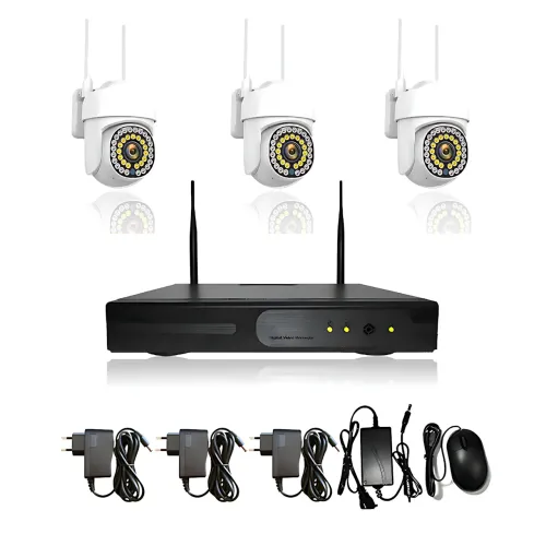 Комплект видеонаблюдения DVR KIT 7103, регистратор + 3 поворотные камеры - фото 15