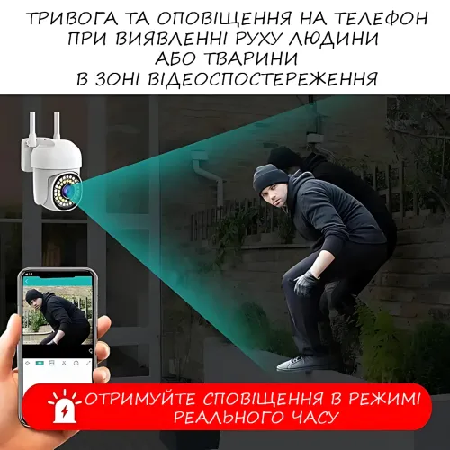 Комплект видеонаблюдения DVR KIT 7103, регистратор + 3 поворотные камеры - фото 16
