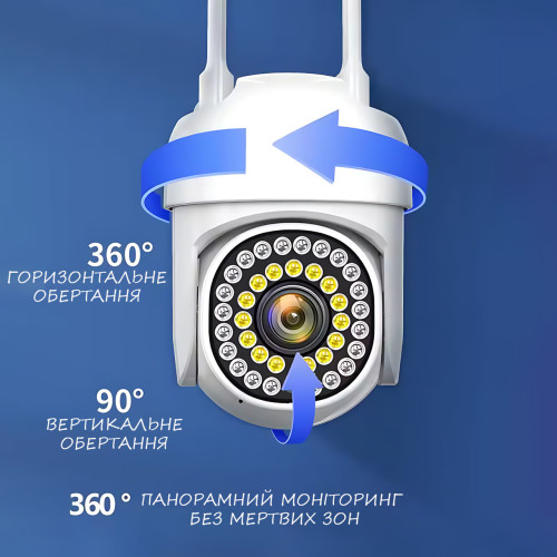 Комплект видеонаблюдения DVR KIT 7103, регистратор + 3 поворотные камеры - фото 8