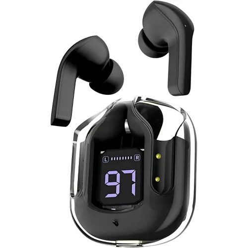 Бездротові навушники Bluetooth ultrapods з мікрофоном, 250 мА·год, сумісні з Android і Apple, діапазон 10 м - фото 2