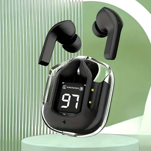 Бездротові навушники Bluetooth ultrapods з мікрофоном, 250 мА·год, сумісні з Android і Apple, діапазон 10 м - фото 10