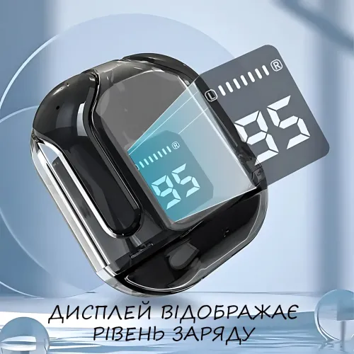 Бездротові навушники Bluetooth ultrapods з мікрофоном, 250 мА·год, сумісні з Android і Apple, діапазон 10 м - фото 8