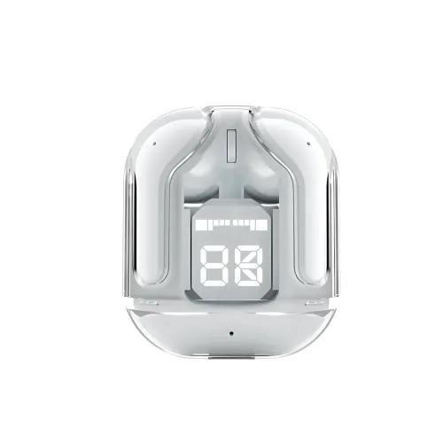 Бездротові навушники Bluetooth ultrapods з мікрофоном, 250 мА·год, сумісні з Android і Apple, діапазон 10 м Білий - фото 3