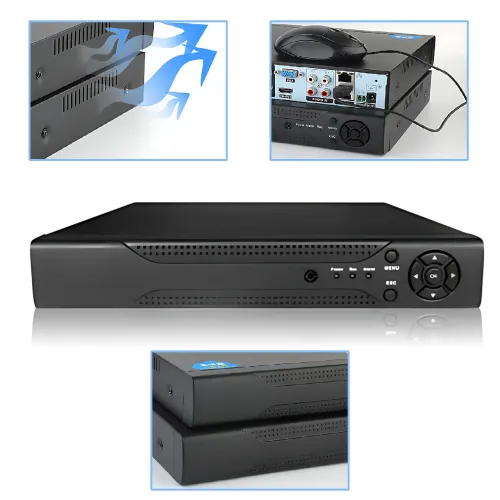 Відеореєстратор DVR CAD 6608/1208 AHD 8 каналів, підтримка IP-камер, стиснення H.264, VGA/HDMI виходи - фото 2