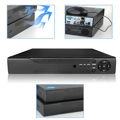 Видеорегистратор DVR CAD 6608/1208 AHD 8 каналов, поддержка IP-камер, сжатие H.264, VGA/HDMI выходы - фото 2