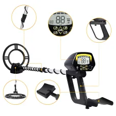 Металошукач MD-3030 з LCD-дисплеєм, тритональною дискримінацією і глибиною виявлення до 1,2 м