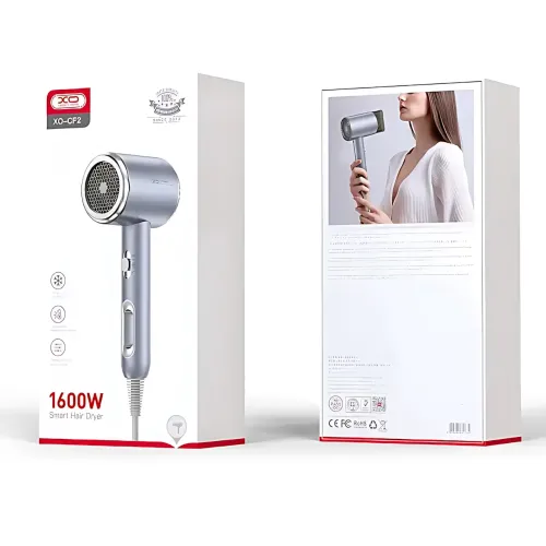 Інноваційний фен XO CF2, Handheld Temperature Control Hair Dryer 1600W з контролером температури та іонізацією - фото 9