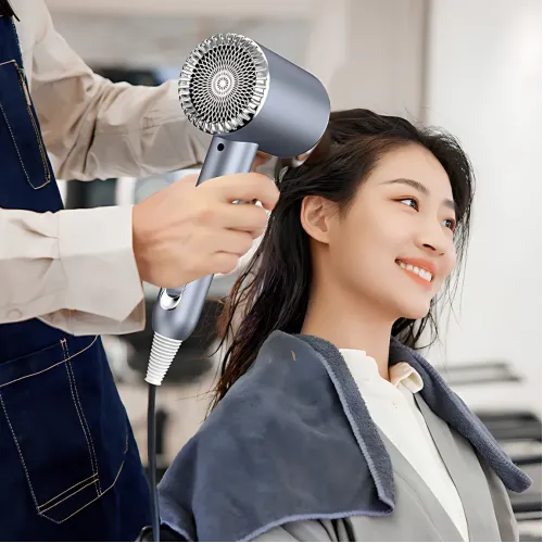 Инновационный фен XO CF2, Handheld Temperature Control Hair Dryer 1600W с контролером температуры и ионизацией - фото 12