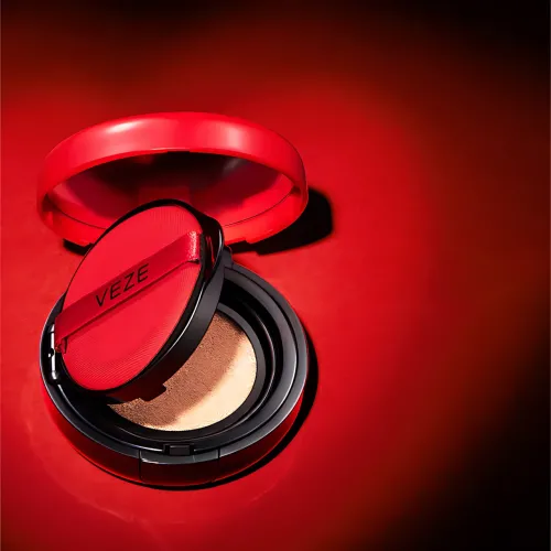 Кушон Veze Beautiful ВВ Cream, тональний bb — крем-шнур для обличчя 15 мл, захист від сонця SPF50, бежевий - фото 4