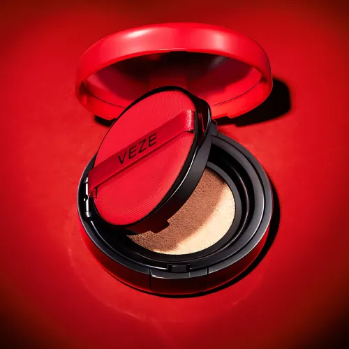 Кушон Veze Beautiful ВВ Cream, тональний bb — крем-шнур для обличчя 15 мл, захист від сонця SPF50, бежевий - фото 5
