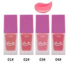 Кремовий мультитаскер TUZ Liquid Blush Brightens, з матовим фінішем, водонепроникний, 20 мл, 4 відтінки