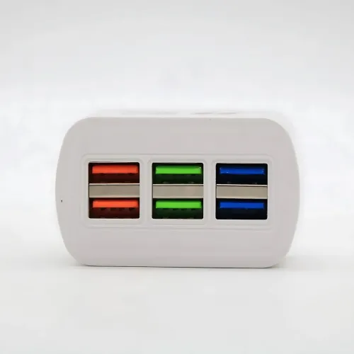 Зарядний пристрій USB на 6 портів, ORIGINAL, максимальний струм на виході 3.1 А, з підтримкою швидкого заряджання - фото 7