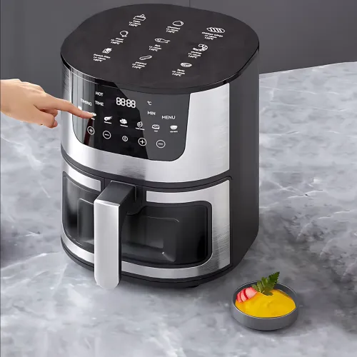 Аэрофритюрница DOMOTEC MS-3221, Air fryer 7 л, 3500 Вт, 80-200°C, 7 программ, таймер до 12 часов - фото 10