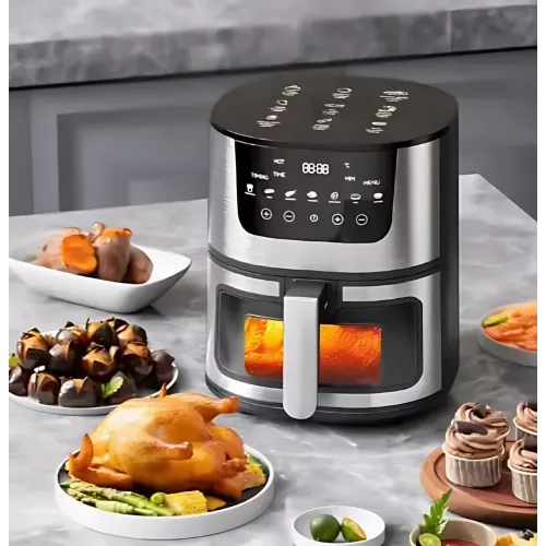 Аэрофритюрница DOMOTEC MS-3221, Air fryer 7 л, 3500 Вт, 80-200°C, 7 программ, таймер до 12 часов - фото 11