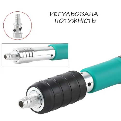 Ручний пневматичний пістолет для дюбель-гвоздя, монтажний квадратний пістолет нейлер для забивання дюбелів - фото 10