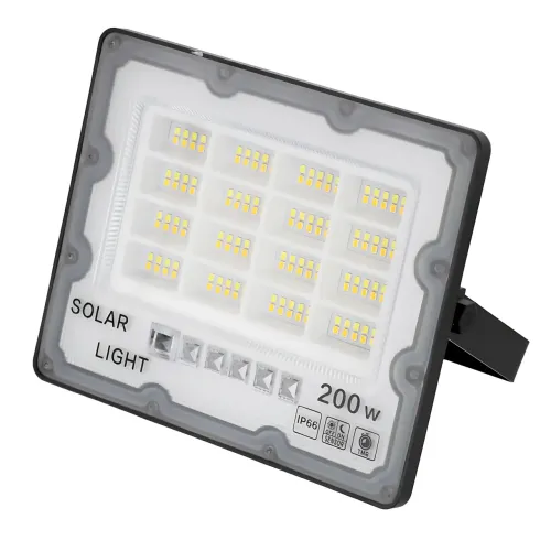 Вуличний прожектор на стовп із сонячною панеллю 200W JX 007, SOLAR ліхтар з датчиком руху та пультом - фото 10