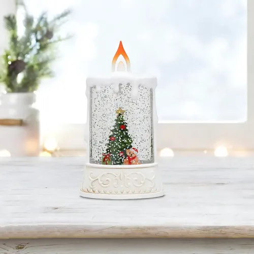 Святковий нічник XMAS WDL 23005C — світлодіодний, 1 режим, живлення від 2xAAA, тепле біле світло - фото 4