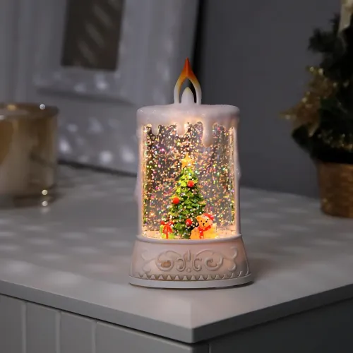 Святковий нічник XMAS WDL 23005C — світлодіодний, 1 режим, живлення від 2xAAA, тепле біле світло - фото 6
