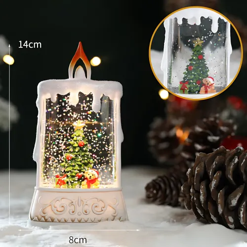 Святковий нічник XMAS WDL 23005C — світлодіодний, 1 режим, живлення від 2xAAA, тепле біле світло
