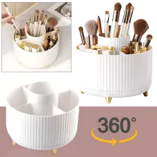 Органайзер для дрібниць і косметики, обертовий органайзер Cosmetic Rack, круглий, 5 відділень