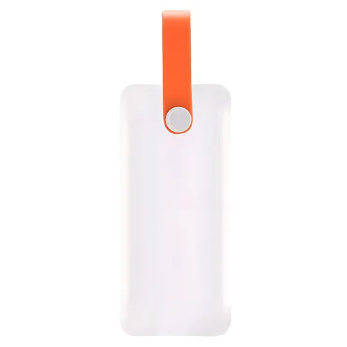 Power Bank 100 000 MAH, портативне зарядне YM-655 зі швидким заряджанням, 4 USB і яскравим ліхтарем, білий - фото 3