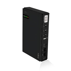 Источник бесперебойного питания 10400mAh, UPS бесперебойник для роутера и медиаконвертера DC1018P 18Вт 5/9/12В