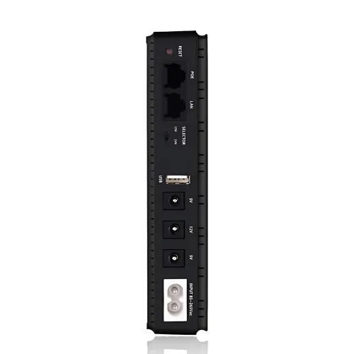 Источник бесперебойного питания 10400mAh, UPS бесперебойник для роутера и медиаконвертера DC1018P 18Вт 5/9/12В - фото 6