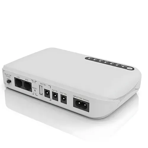 Повербанк для роутера UPS 8800 мА·год (POE-631IP), ДБЖ для безперервного живлення маршрутизатора, UPS 5V/9V/12V/15V - фото 4
