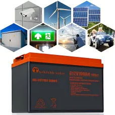 Акумулятор гелевий 6-GEL-100, Solar Gel Battery для сонячної панелі (12V100AH/10HR)