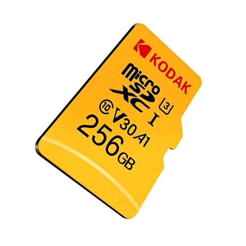 Високошвидкісна карта пам'яті microSD Kodak 256 GB class 10 з адаптером - фото 4
