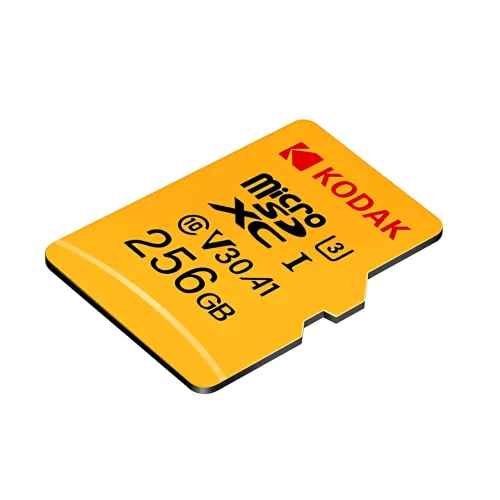Високошвидкісна карта пам'яті microSD Kodak 256 GB class 10 з адаптером - фото 3
