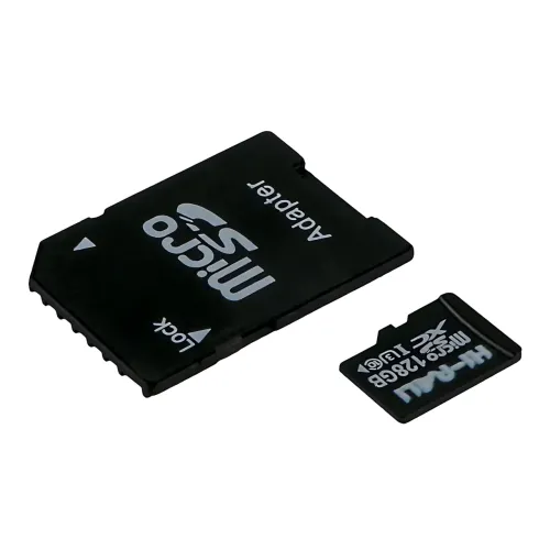 Картка пам'яті Hi-Rali MicroSDXC & Adapter, інтерфейс UHS-3, швидкість Class 10, об'єм 128Gb, Black - фото 2