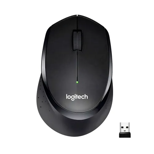 Беспроводная мышка LOGITECH SILENT PLUS M330, качественная игровая мышь для ноутбука, ПК - фото 2