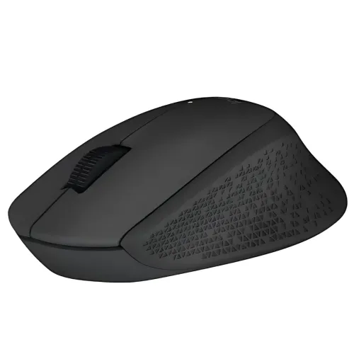 Мишка бездротова LOGITECH M280 Comfort Plus у блістері, 1000 dpi, чорний - фото 4