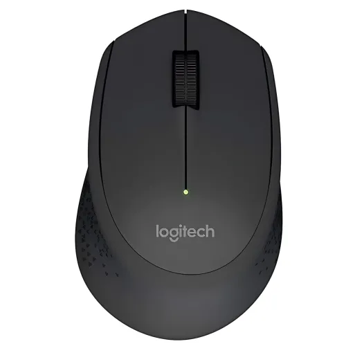 Мишка бездротова LOGITECH M280 Comfort Plus у блістері, 1000 dpi, чорний - фото 2